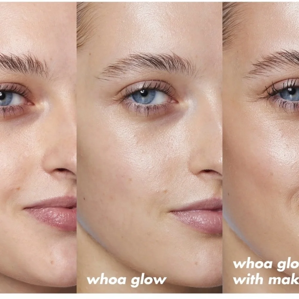 3 e.l.f. SKIN Suntouchable Whoa Glow SPF 30 Sunscreen & Primer Mini, Sunbeam